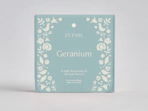 Geranium Scented Summer Folk Tealights