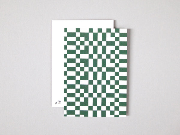 Otti print postcard | Green