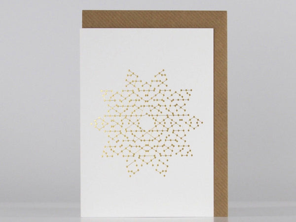 Gold Foil Star