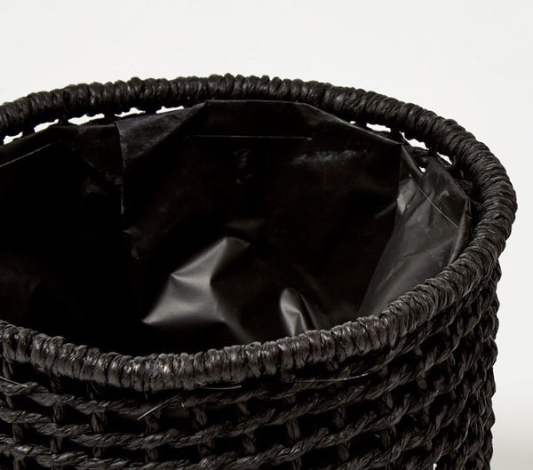 Basket Planter Carre - Black