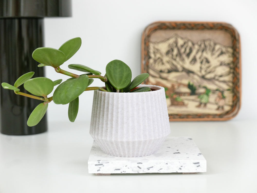 Nova Mini Planter- Light Grey