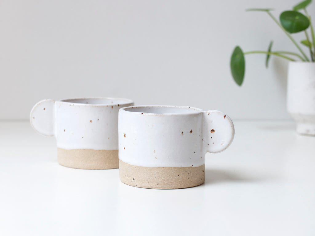 Espresso Coffee cup - Cool White