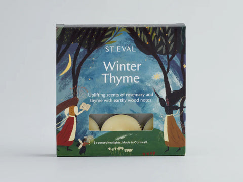 Winter Thyme Scented Christmas Tealights