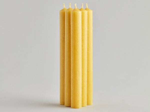 Ochre Dinner Candles Gift Pack of 6