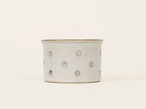 Tealight Holder Glazed Finish