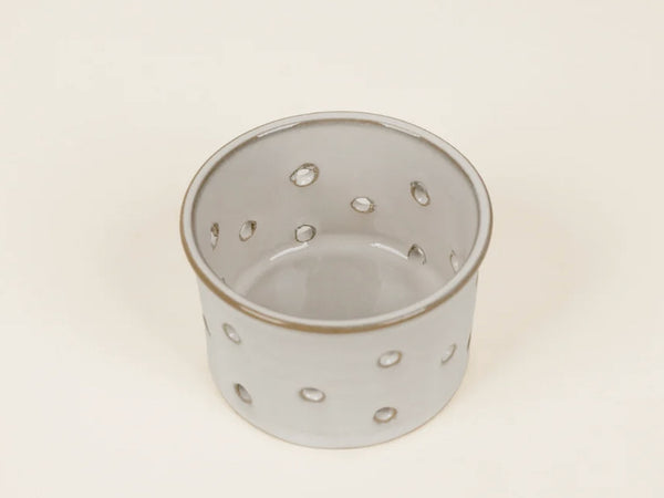 Tealight Holder Glazed Finish