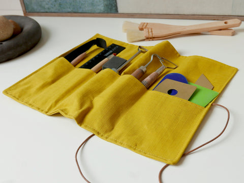 The Maker's Tool Roll - Yellow