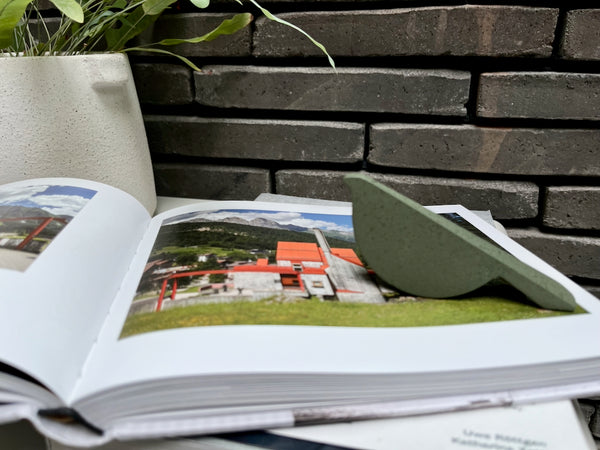 Japanese Cast Iron Imono Bird - Forest Green