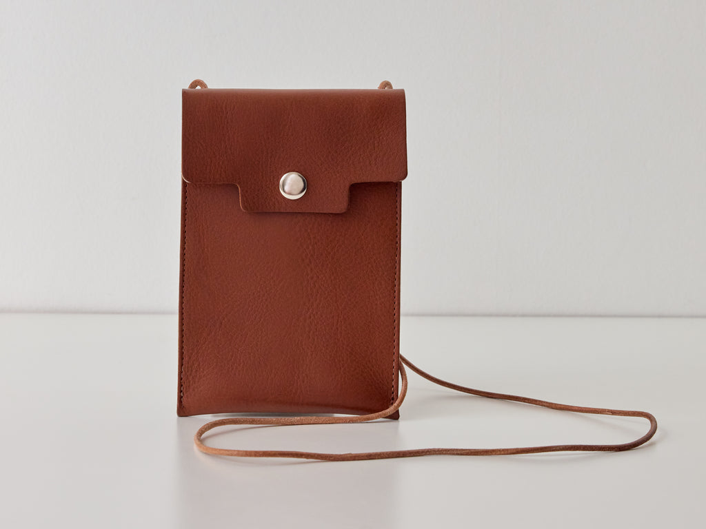 Toni Cross Body Phone Bag - Tumble Tan