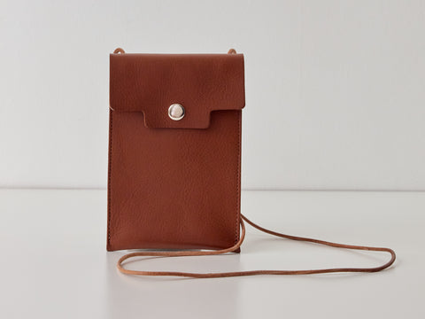Toni Cross Body Phone Bag - Tumble Tan