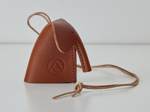 Leather Key Cover - Ettore in Tan