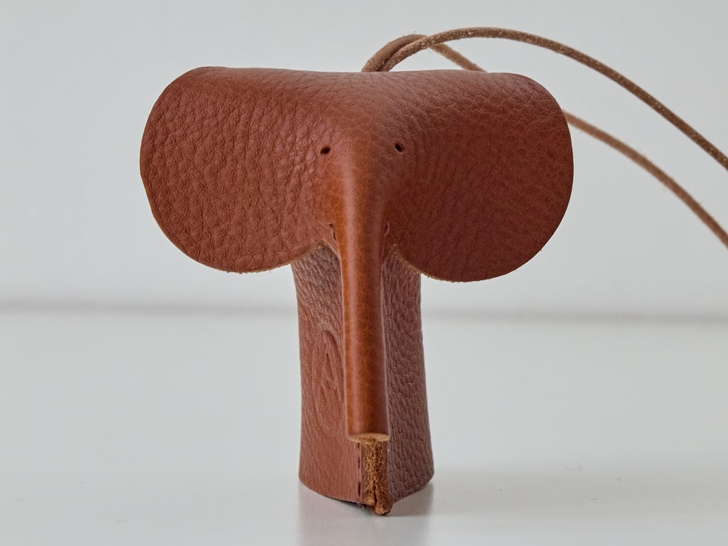 Leather Key Cover - Ettore in Tan