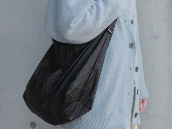 Hightide Nahe Packable Shoulder Bag: Black