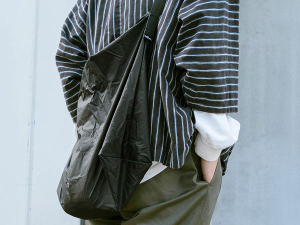 Hightide Nahe Packable Shoulder Bag: Black