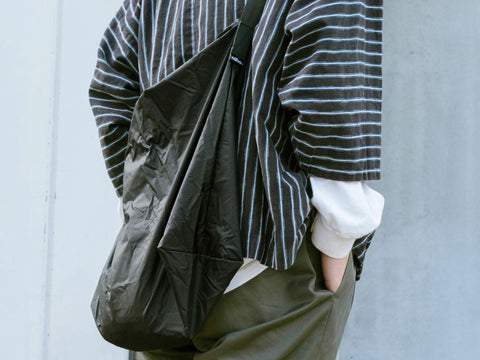 Hightide Nahe Packable Shoulder Bag: Black