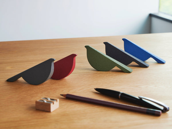 Japanese Cast Iron Imono Bird - Sky Blue