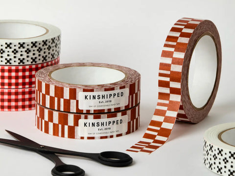 Paper Tape 50m - Cinnamon Miss-Match Tile