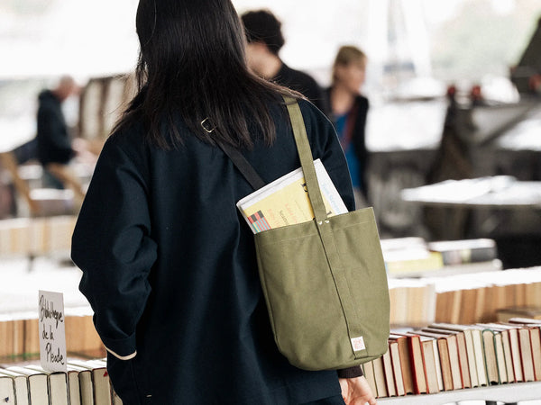 Niwaki Mini Kantan Canvas Bag - Green