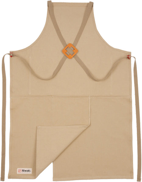 Niwaki Split Front Apron - 16 oz Canvas