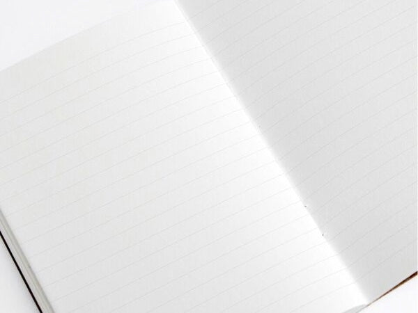 Notebook A5 Lined Paper - Grey