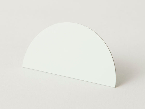Geometric photo clip - white