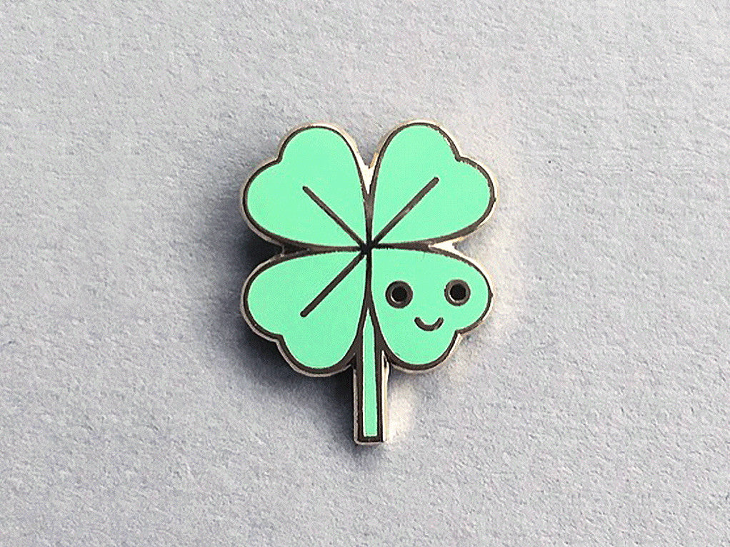 Four-Leaf Clover Pin