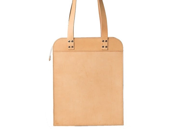 Näver Big Shoulder Bag - Nature Leather