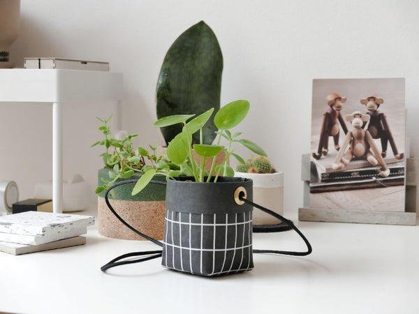 Hanging Planter - Rectangle Grid Small