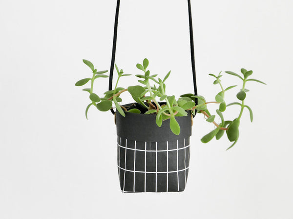 Hanging Planter - Rectangle Grid Small