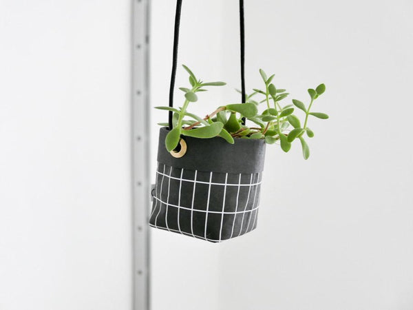 Hanging Planter - Rectangle Grid Small