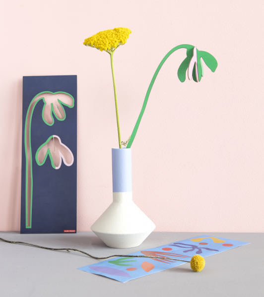 Flower Mintrose- pop out card