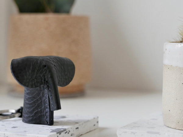 Ettore Elephant Key Ring