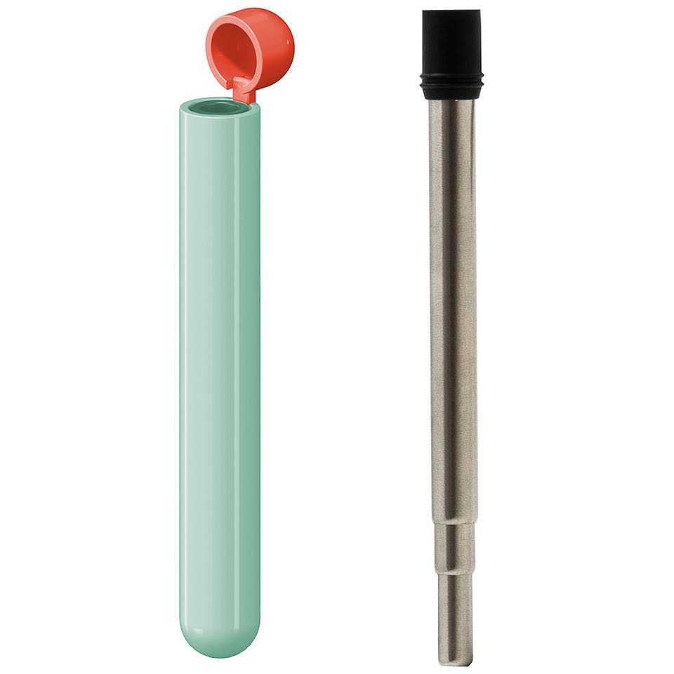 Skittle Straw for life Mint and Coral Case - Reusable