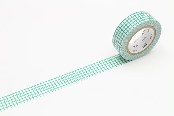 Masking Tape Grid - Emerald