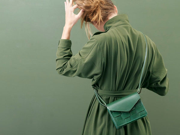 Näver Mini Shoulder Bag - Green