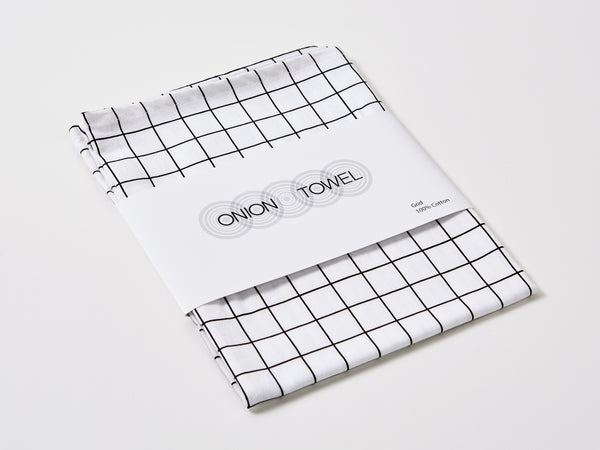 Grid Rectangle Tea Towel