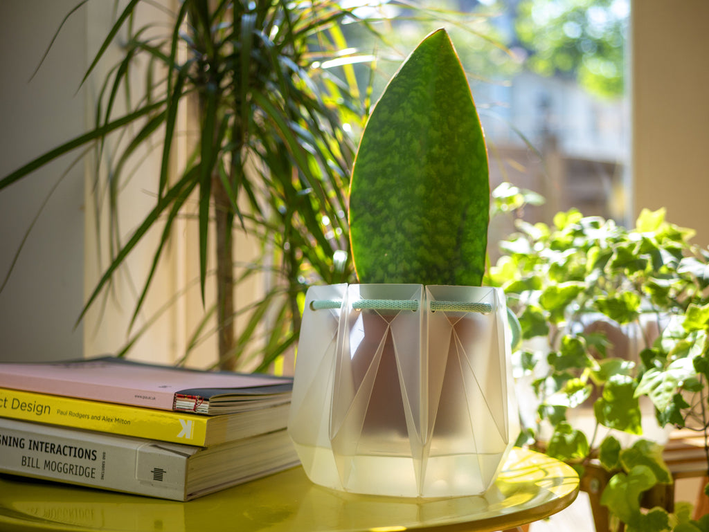 Self-watering Origami Planter - Blue