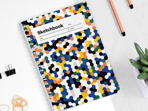 Notebook A5 Sprial Bound Sketchbook