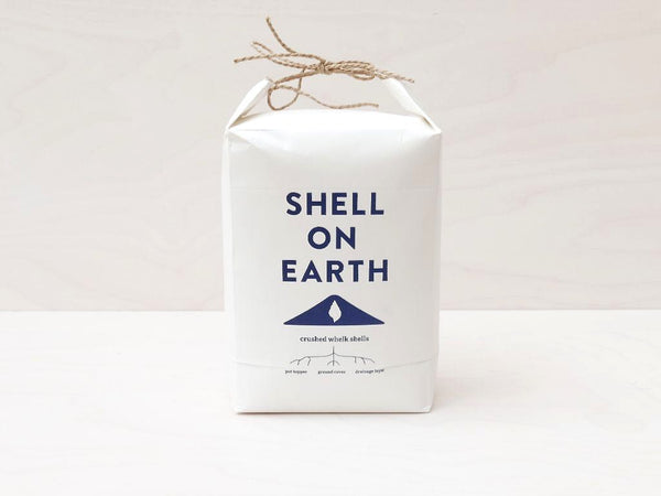 Crushed whelk shells - 'Mini' hand-tied bag (approx 1.5kg)
