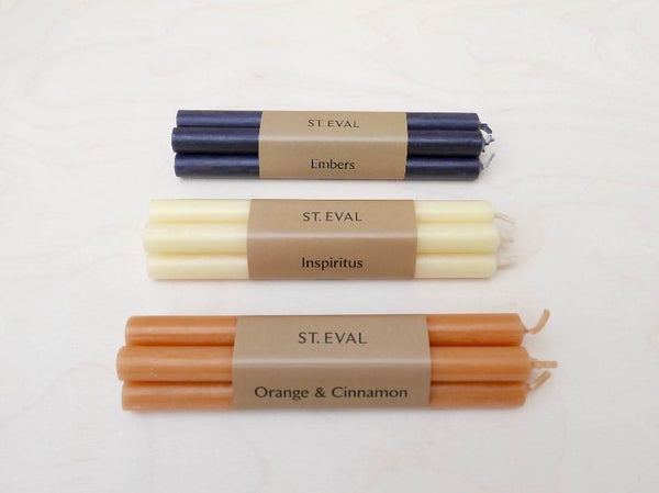 Bundle of  Scented Candles - Orange & Cinnamon 1/2"x6"