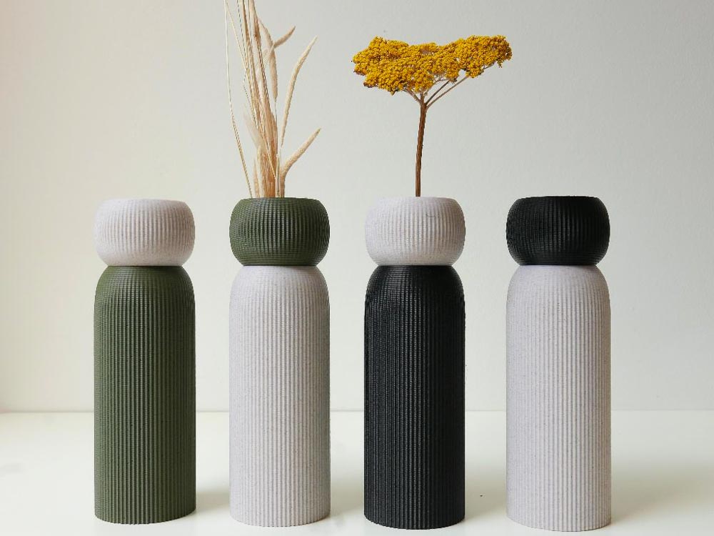 Contemporary Lagom Vase for dried flowers