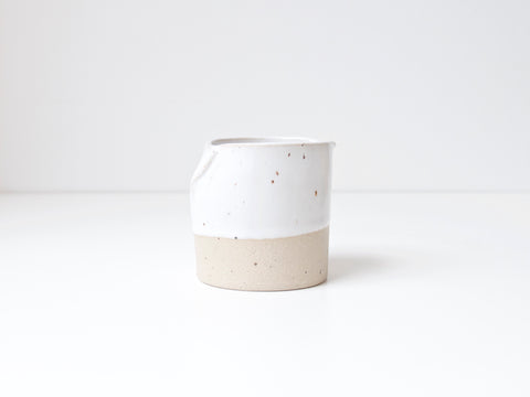 Mini Milk Jug - Cool White