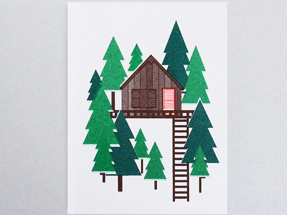 Tree House Mini Card