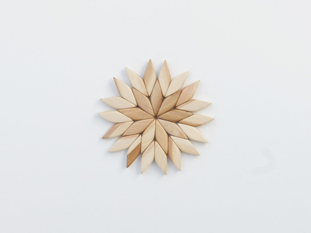 Juniper Wood Trivet Star (small)