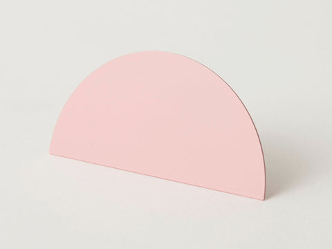 Geometric photo clip - pink
