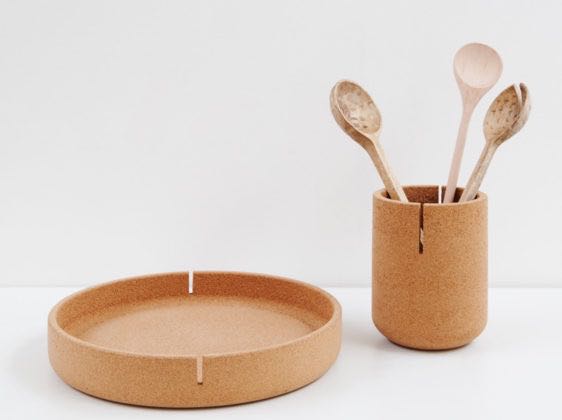 Miko Tall Cork Vessel