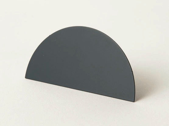 Geometric photo clip - dark grey