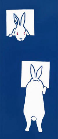 Niwaki Tenugui Rabbits
